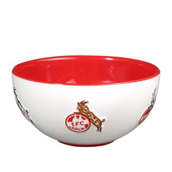 1. FC Köln Schale "Retro Logos" ca Keramik